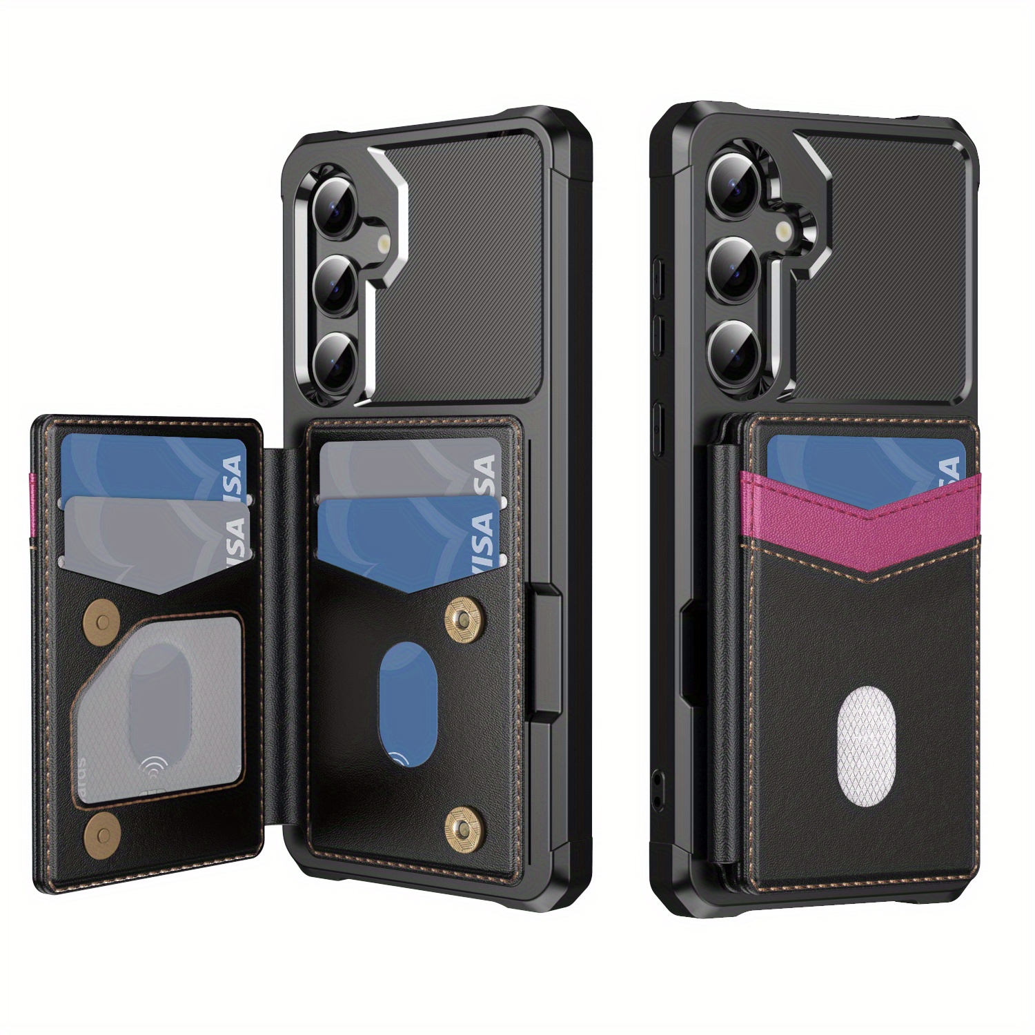 TEMU Phone Case: Fashionable -one - Holder Phone Case, Suitable For Galaxy S10/s20/s21/s22/s23/s24/25/plus/ultra/fe