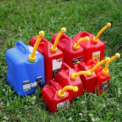 gas can spout replacement kit universal fit for 1 2 2 gallon gas cans preinstalled seal for instant use