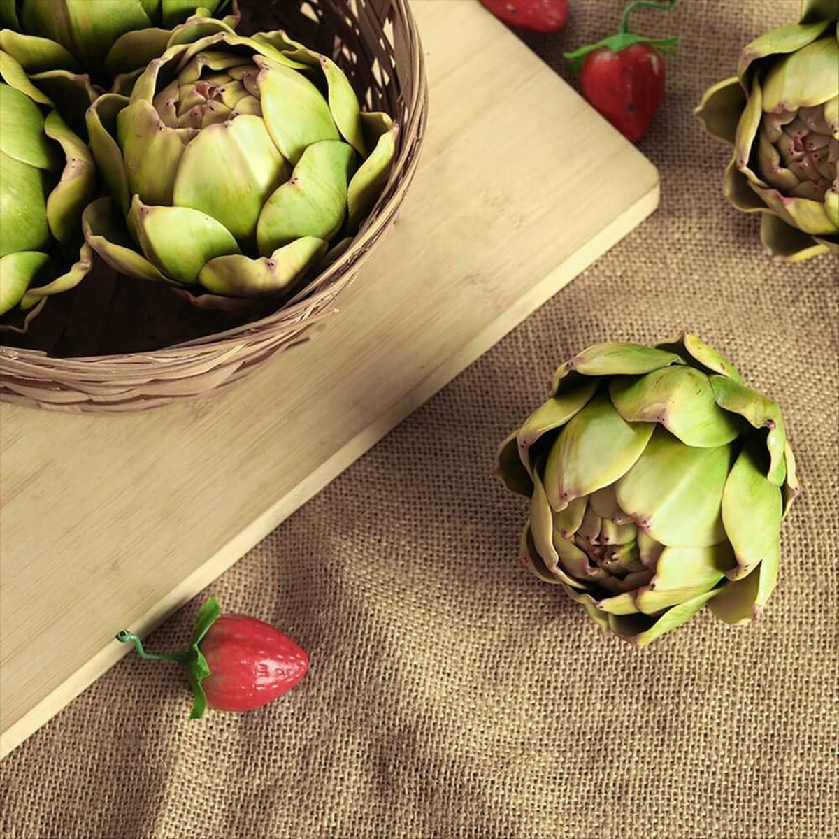 TEMU Imjjcty Artificial Vegetables & Fruits - Realistic Fake Plastic Table Decor Suitable For Home, Wedding, Party Centerpieces, Christmas Table