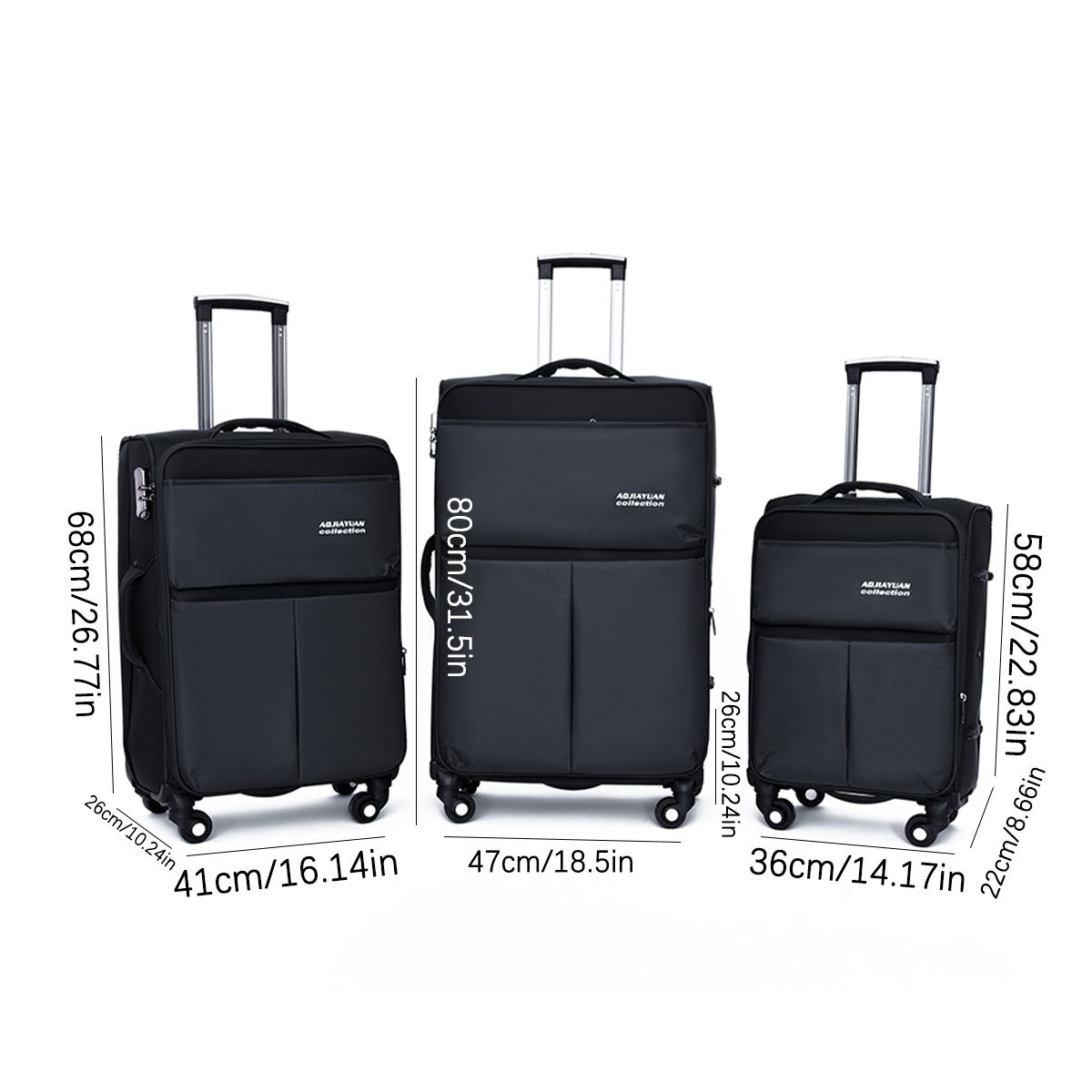 Large-Capacity Business Suitcase with Customisation Option