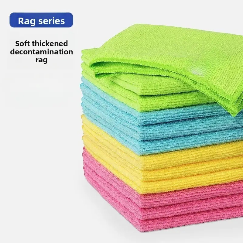 15pcs multi purpose cleaning towel set reusable quick drying towels multi purpose water absorption home   room bedroom bathroom   stain removal towels Product details 3