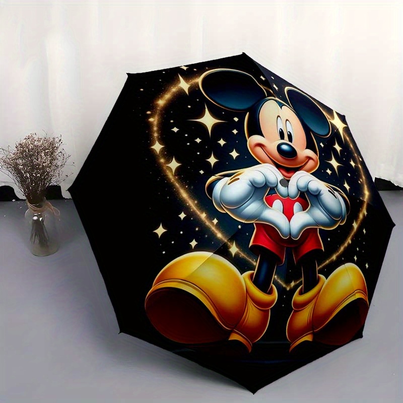 Mickey Mouse Automatic Open/Close Umbrella