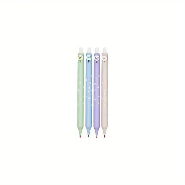 8pcs cartoon gel pens retractable cute bugs pens little worm pens ink for school home office supplies birthday gifts office stationery study essentials whimsical writing tools comfortable grip fine point pen novelty pens themed stationery stationery lovers students Product details 6