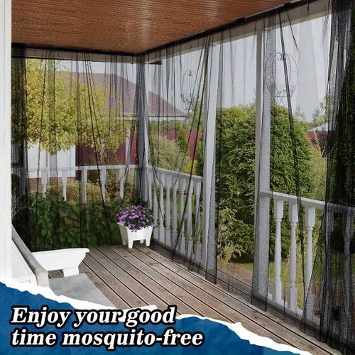 mosquito net for patio garden mesh screen barrier for balcony porch umbrella fruit tree gazebo rv camping camping essentials decorative canopy durable outdoor netting mosquito control