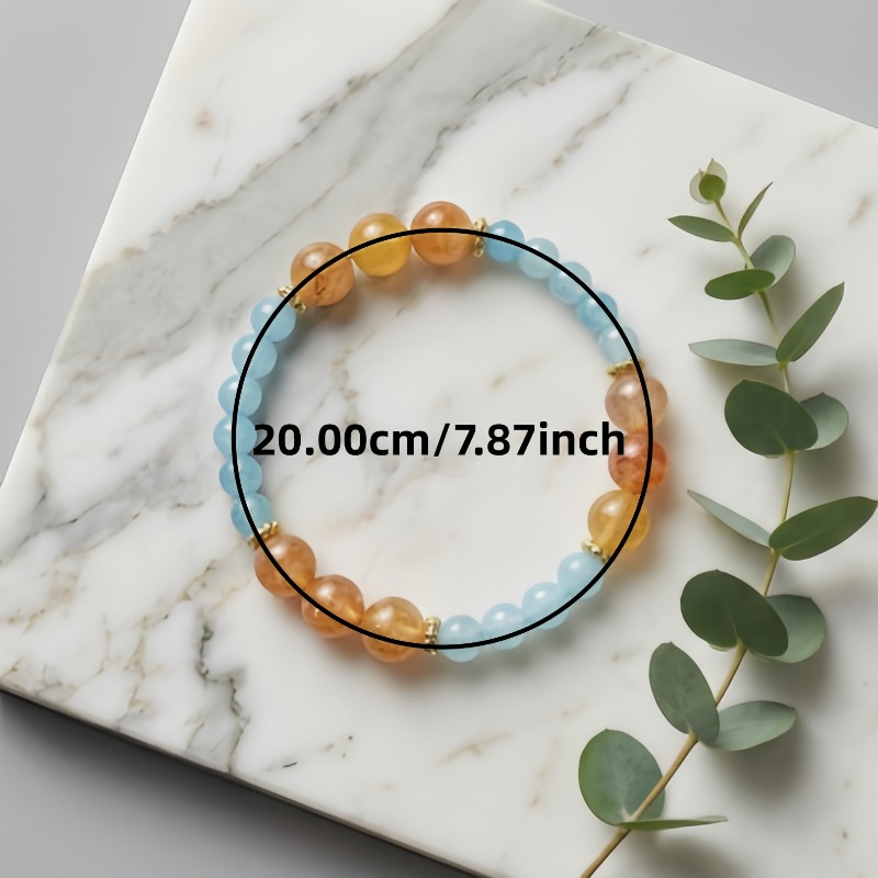 Bohemian Style Natural Stone Beaded Bracelet