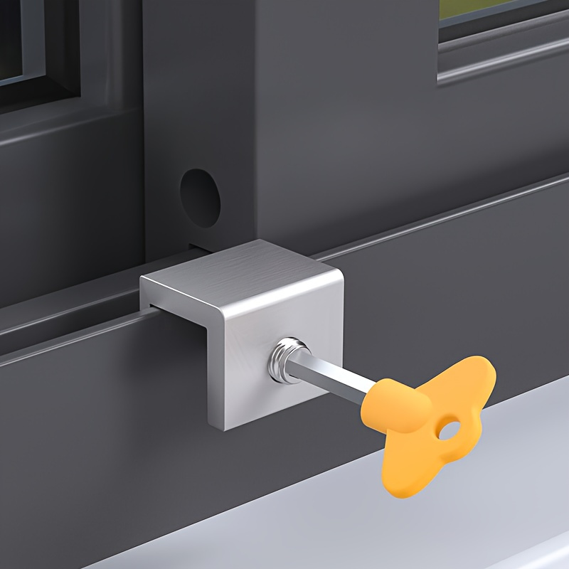 2pcs Adjustable Window Locks for Enhanced Home Safety