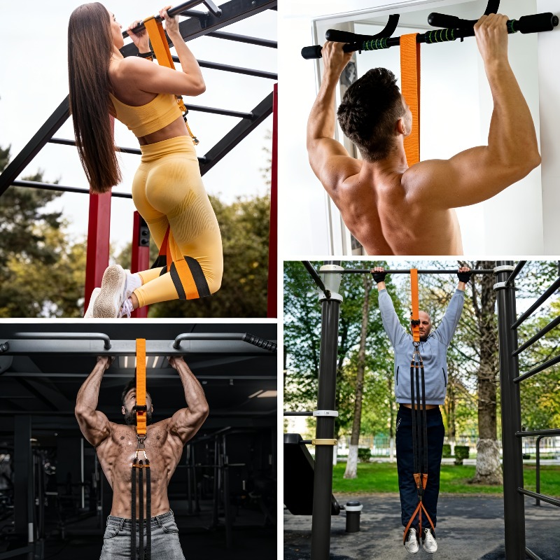 Pull-Up Universal Resistance Band for Strength Training
