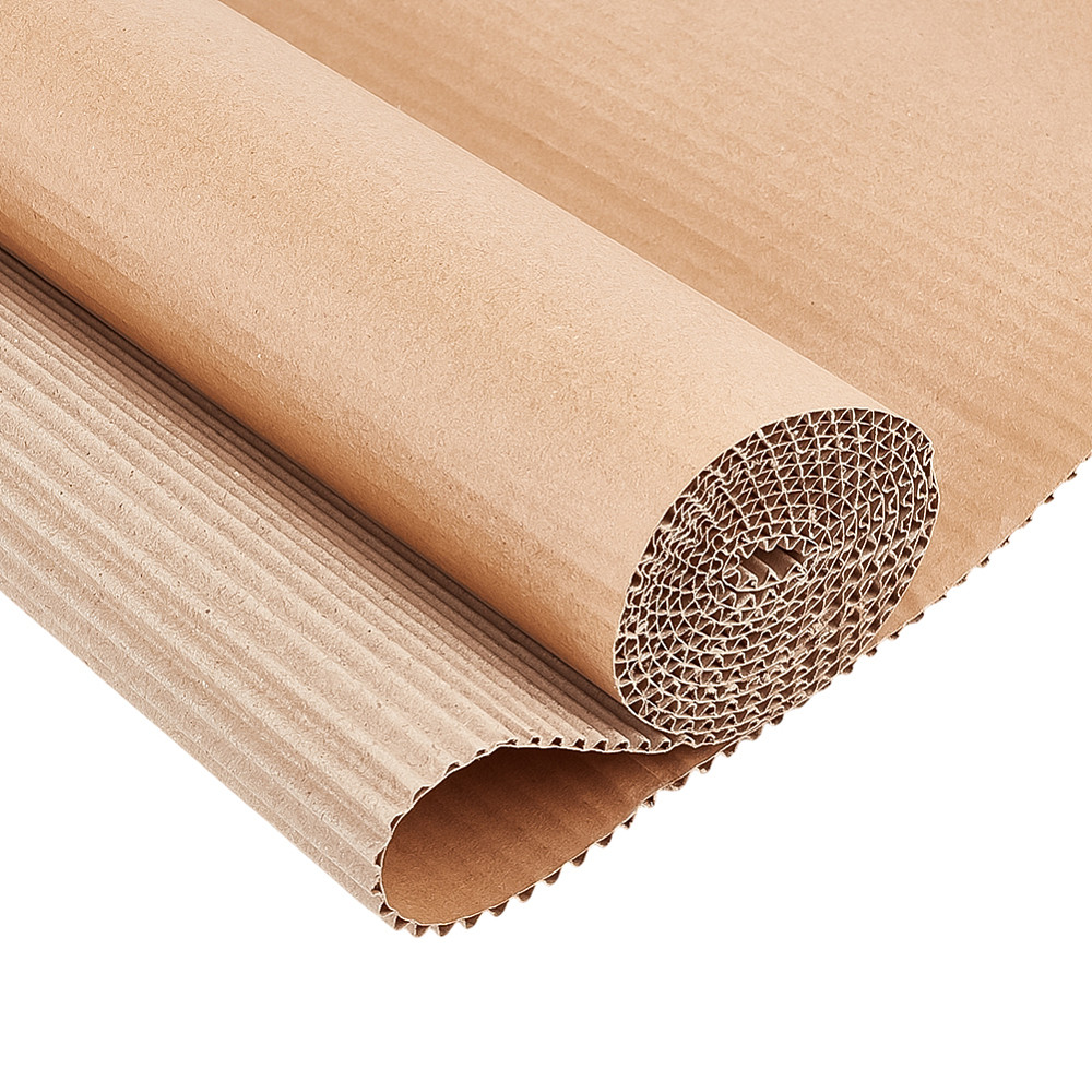 E-shop Einseitige Wellpappe-Rolle zum Verpacken, Aufbewahren und für Bastelarbeiten, Maße 350x2 mm und 2 Meter pro Stück