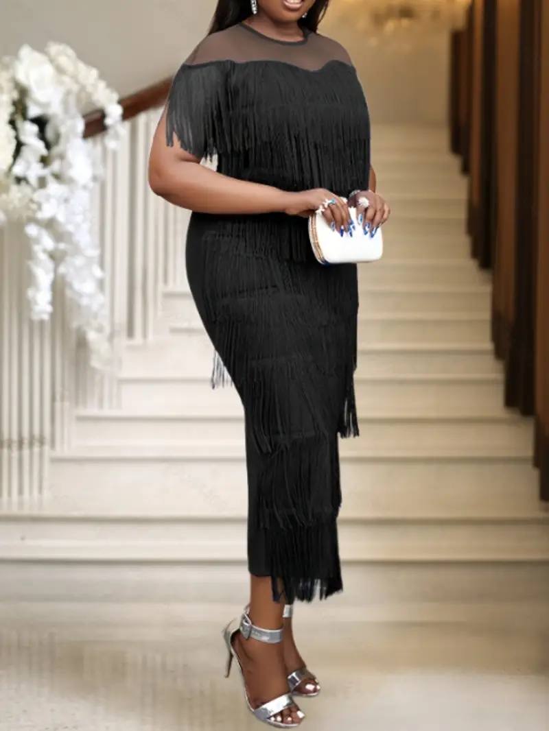 elegant black dresses for party plus size Plus Size Black Dresses