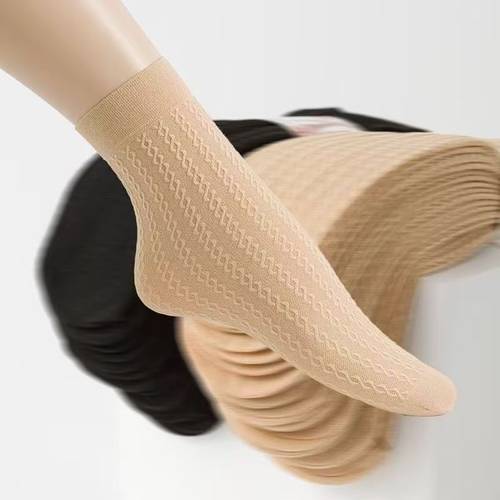 6 10 pairs of velvet wear resistant and anti slip socks easy anti thread spring and summer short socks gifts for thanksgiving christmas and halloween