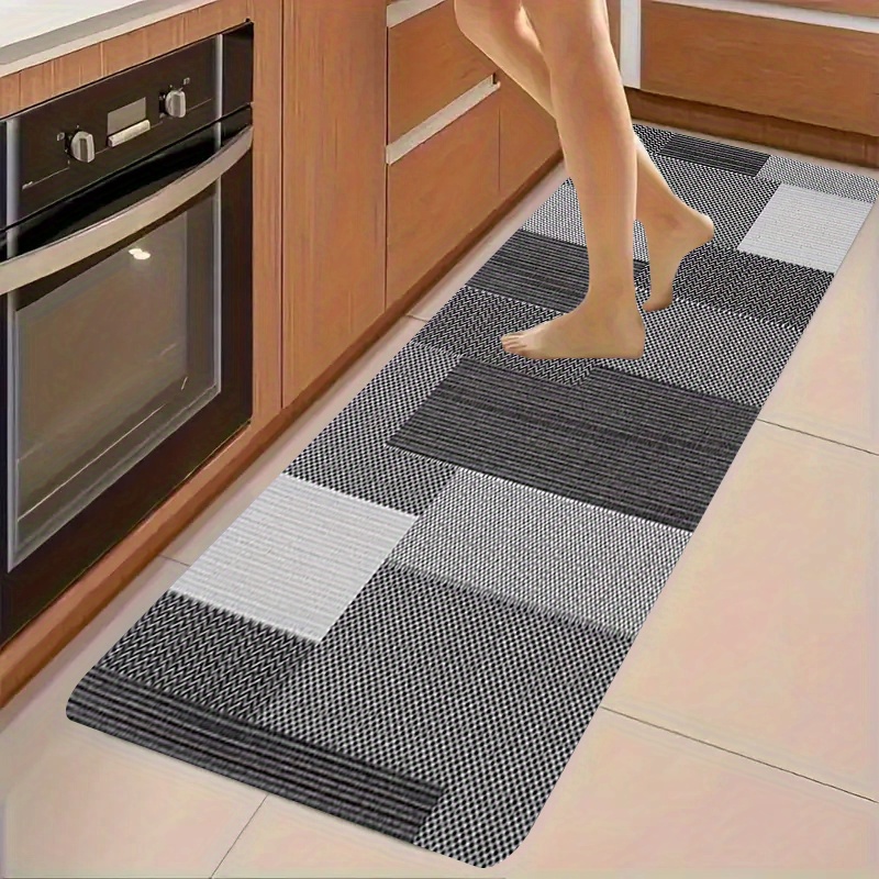TEMU Tappeto da per cucina 1,1 cm, tappeto con stampa a spugna con motivo minimalista per corridoio e balcone, ispessito e resistente all'usura, per