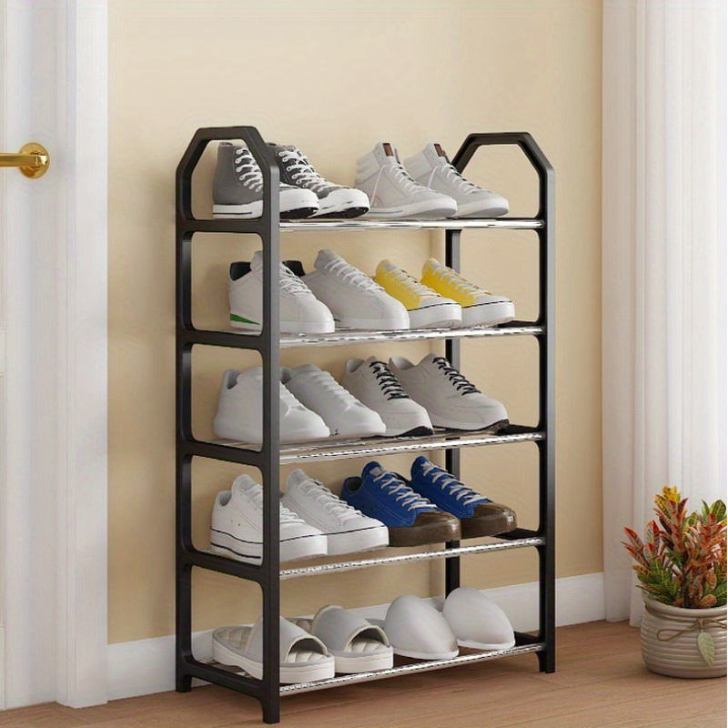 TEMU Étagère à chaussures multi-couches et multifonctionnelle pour un de place