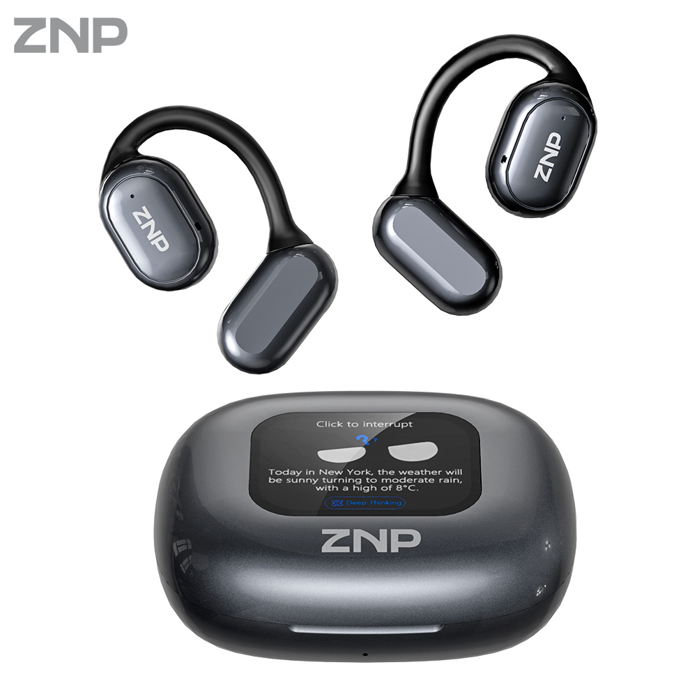 Image of Znp N01 Ai Translator Headset With Real-time Translation In 134+ Languages, Wireless 6.0 Wireless, Long-lasting Battery, Gaming Mode, Compatible With Pc/phone/tablet - For Gaming, Travel, Business.