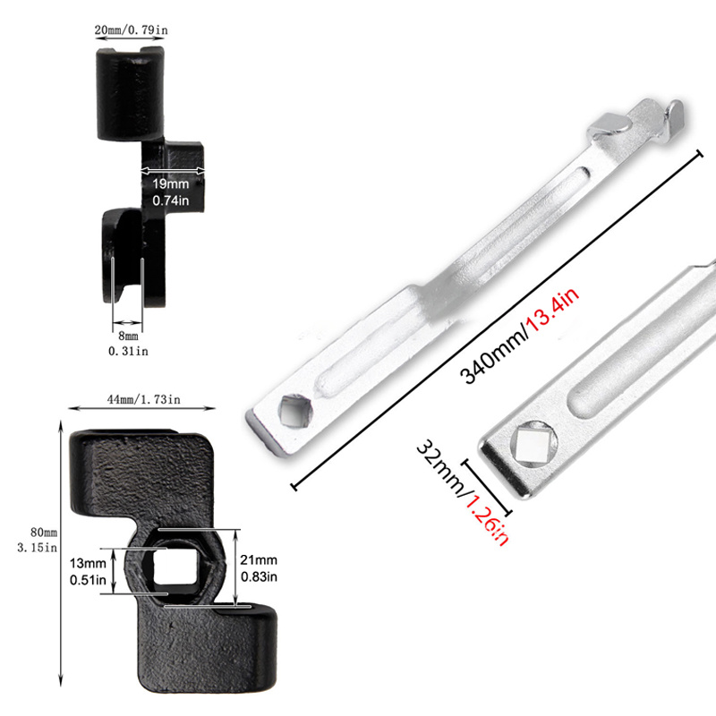 Adaptateur Pour Clé électrique – Molette Universelle, Extension
