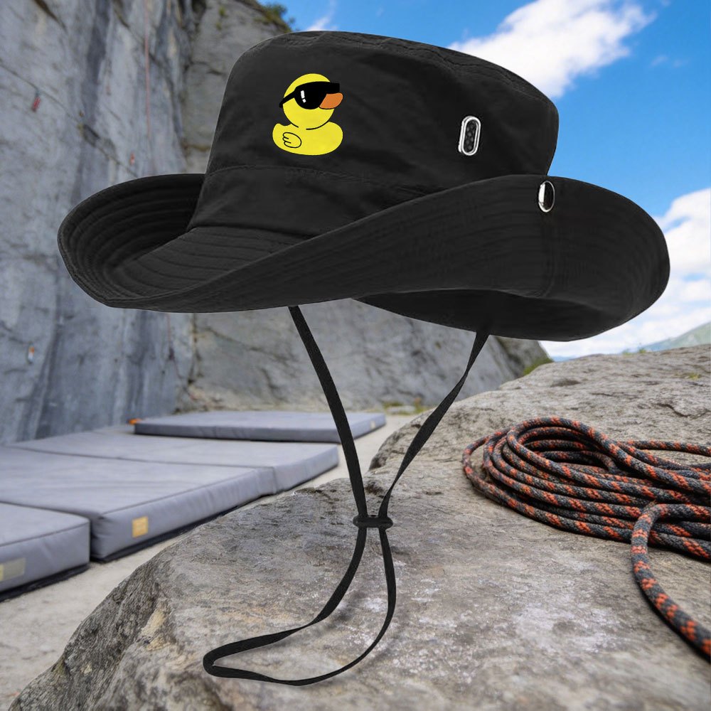 TEMU 1pc Chapeau d'extérieur unisexe Duck - Casquette de randonnée décontractée - Idéal pour , le cyclisme, la pêche, le trekking et le camping -