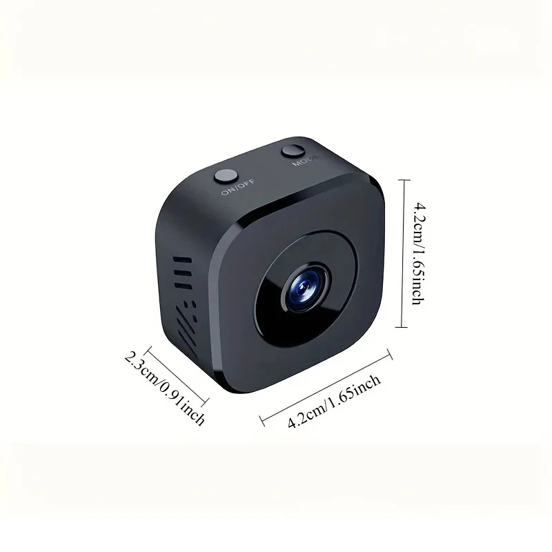 Cámara Mini Inalámbrica, 480P, WiFi 2.4GHz, Fiestas, PE - Imagen 5