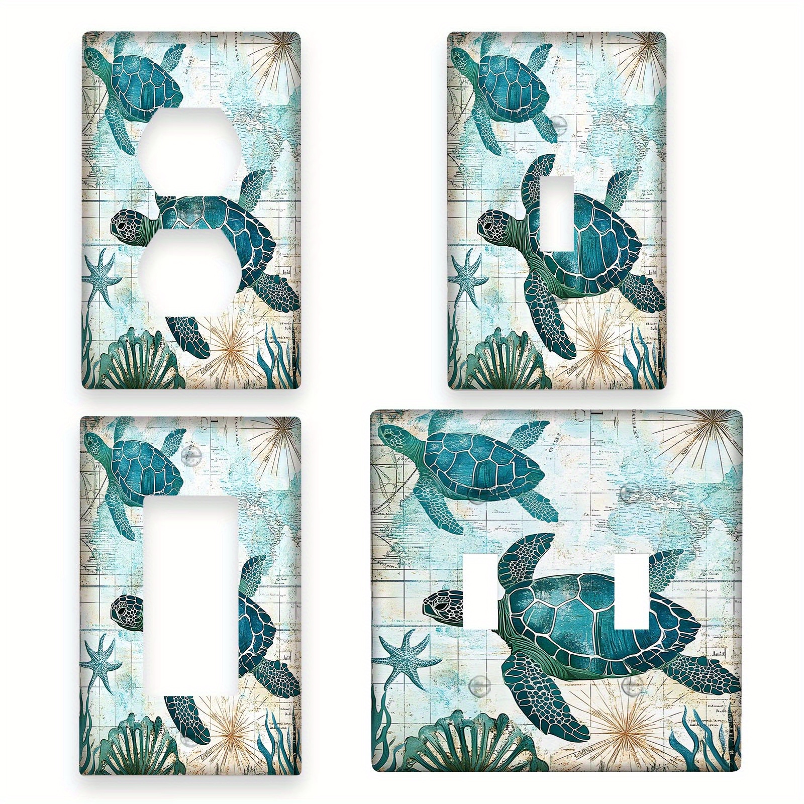 

1pc And Decorative Switch , 1-/2-, , No Or Battery Needed, For , Bathroom, Bedroom Decor
