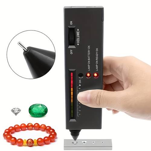 strumento elettronico portatile per test , tester professionale per , penna per test . tester, rilevatore, misuratore di conducibilità termica, misuratore di durezza, giada , , tester portatile (senza batteria).