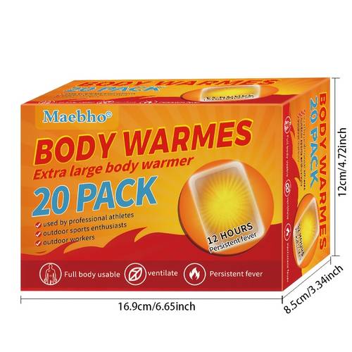 20 30pcs self heating warm pads winter full body and warming care pads skiing skating camping and other cold weather activities ideal gift for easter mothers day womens day and without battery