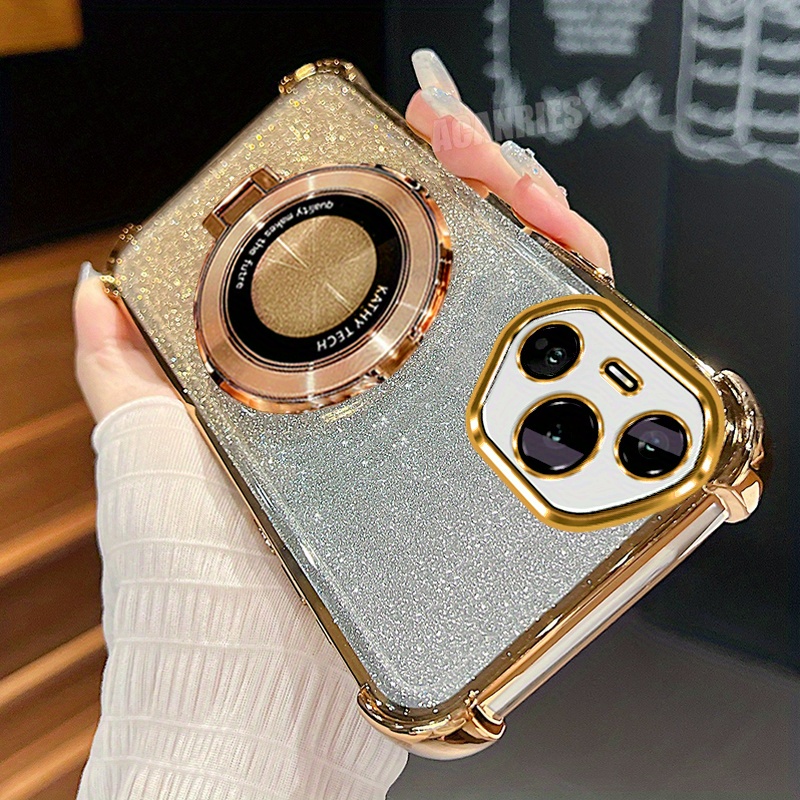 phone case honor400 pro luxury ring folding bracket stylish - Temu Mauritius