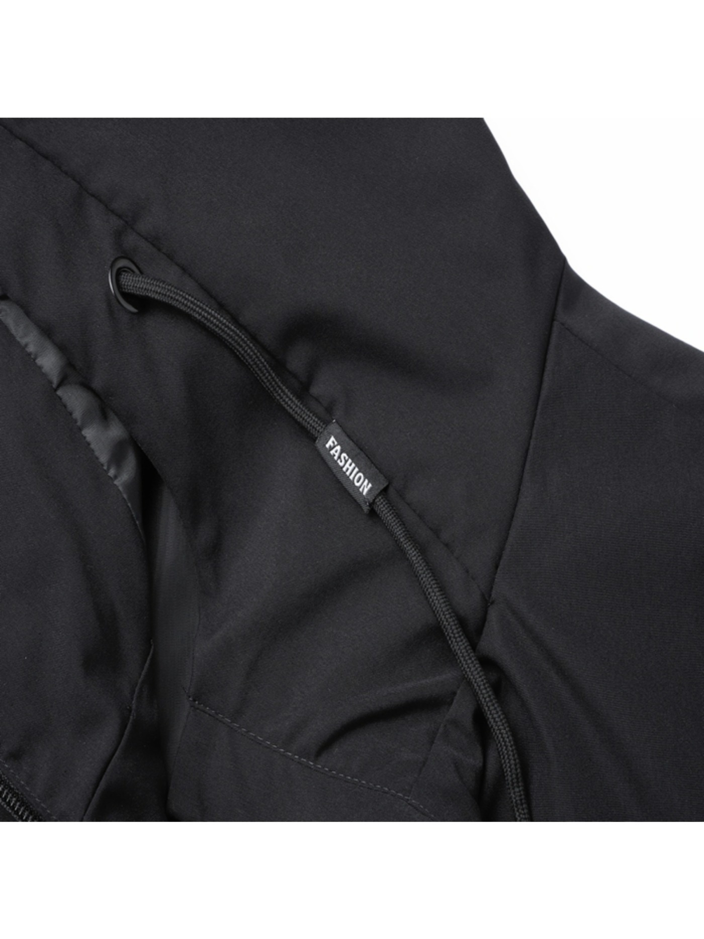 Heren Lente en Herfst Letter Print Hoodie met Rits en Zak, Casual Outdoor Sportjas