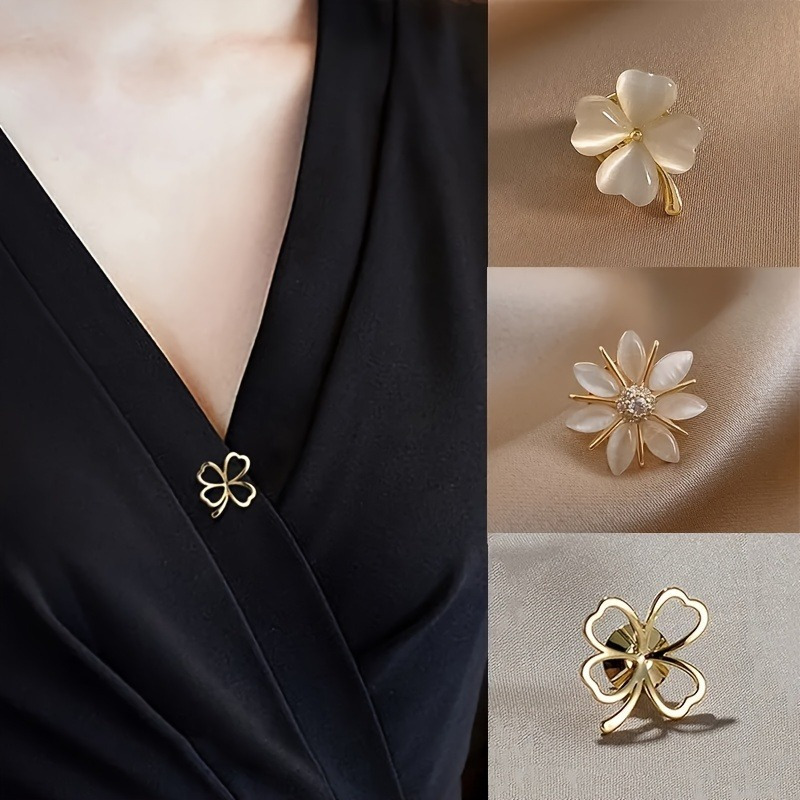 button brooch sold on Temu United States