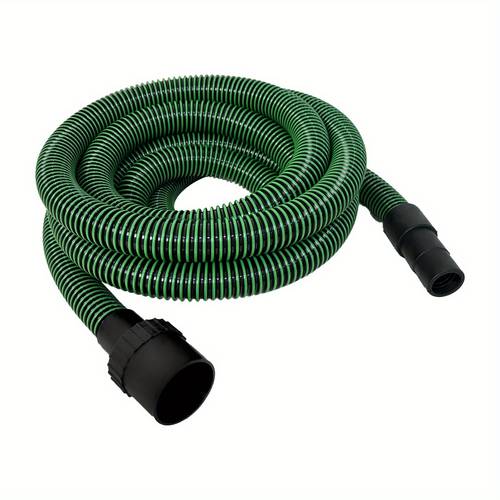 5m Vacuum Hose, Durable -Static Plastic Tube for Electric Grinders & Woodworking Dust Collection – Wear-Resistant Adapter
