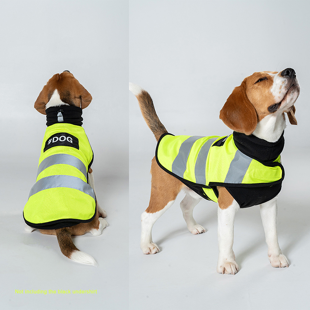 TEMU Reflective Dog Walking Vest, Dog Coat, Ensures Your Pet's Safety While Keeping Them Warm, Suitable For Use , Autumn, And Winter