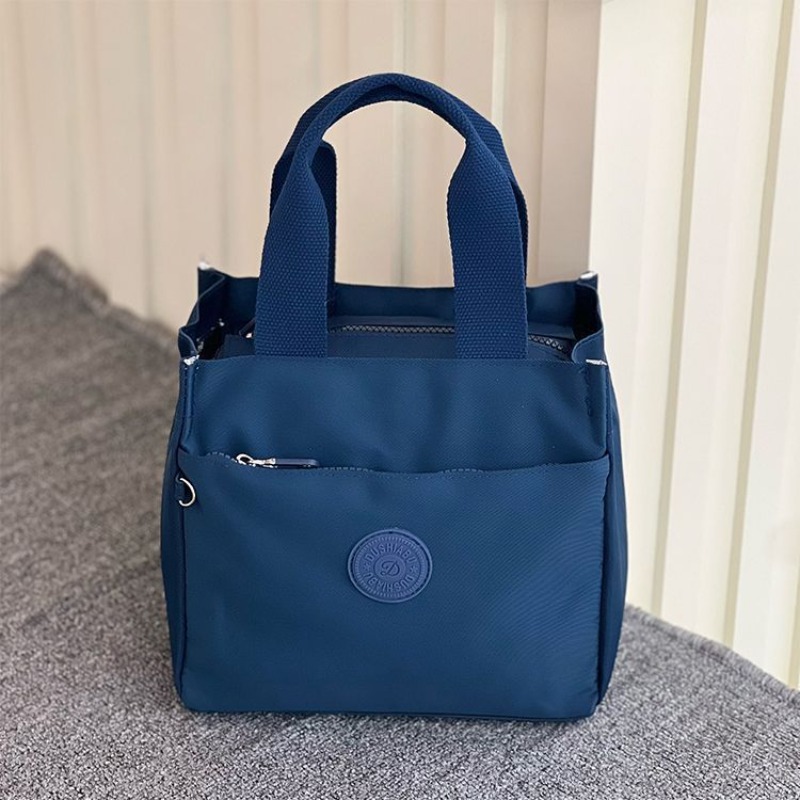 TEMU [handbag] This Handbag Features A Semi-closed Zipper And Is Suitable For School, Office, Shopping, Camping, And Everyday Use. Perfect For