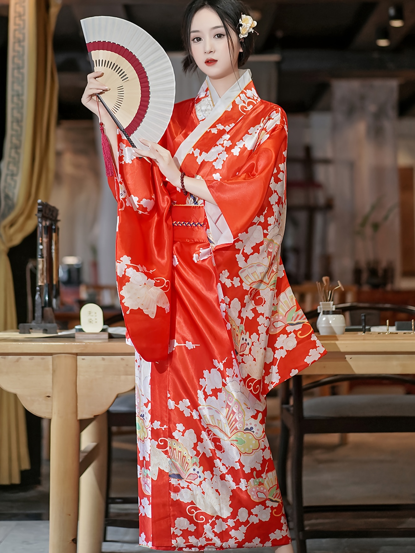 japanese kimono women sold on Temu United States