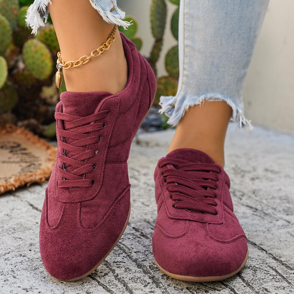 TEMU Vintage Flat Ballet Dance Training Shoes For Women, 2026 New Versatile Casual Shoes, Women Shoes, Sneakers