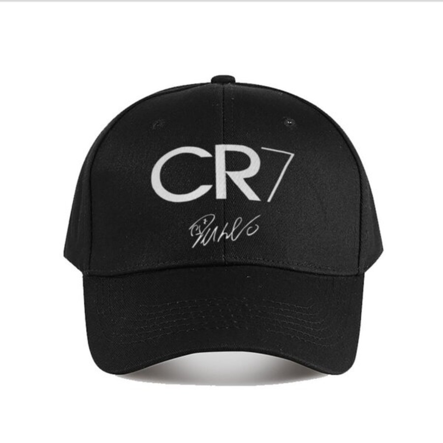 

1pc Cr7 Baseball Cap - 100% Polyester Lightweight Adjustable Snapback Hat For , Hand Washable, Christmas Occasion, Sport & Casual Wear