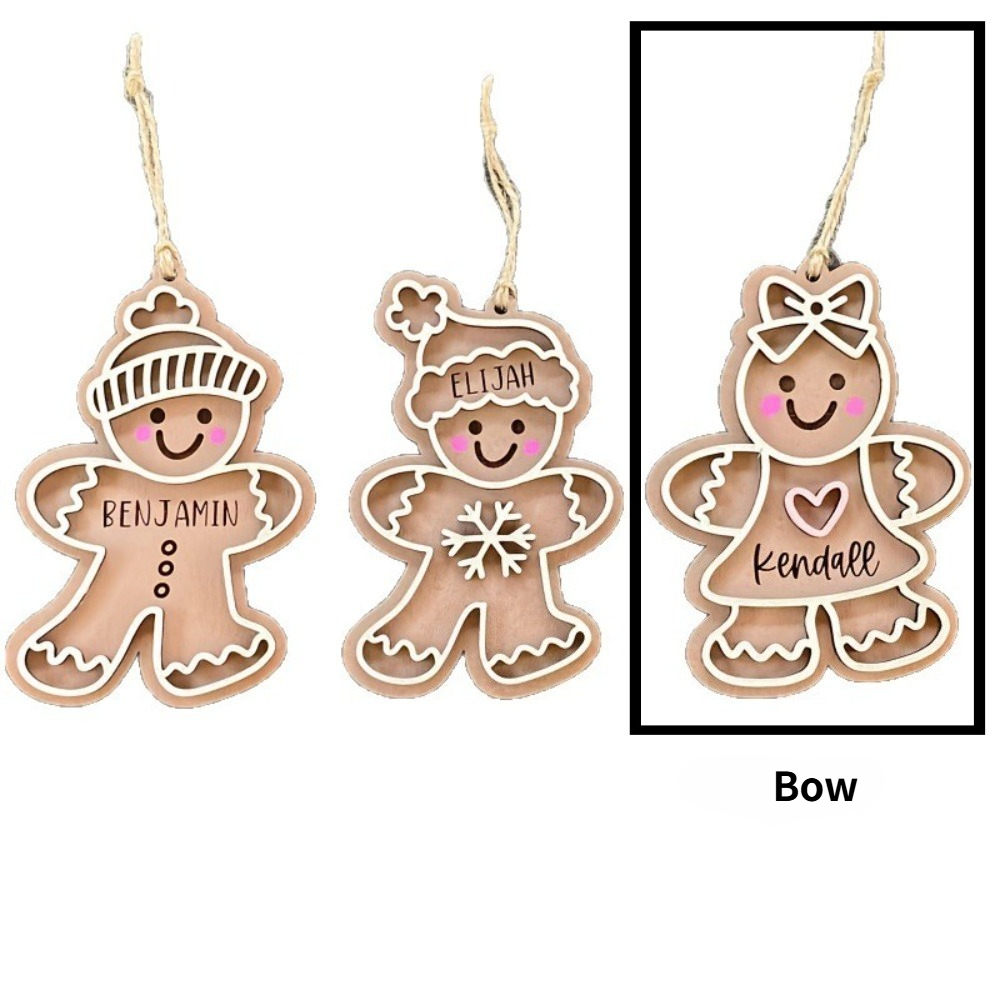 TEMU Personalized Name Christmas Tree Ornament - Custom -shaped 3d Hanging Decoration /message, Birch -like Name Tag For & S, Family Gift (add Name