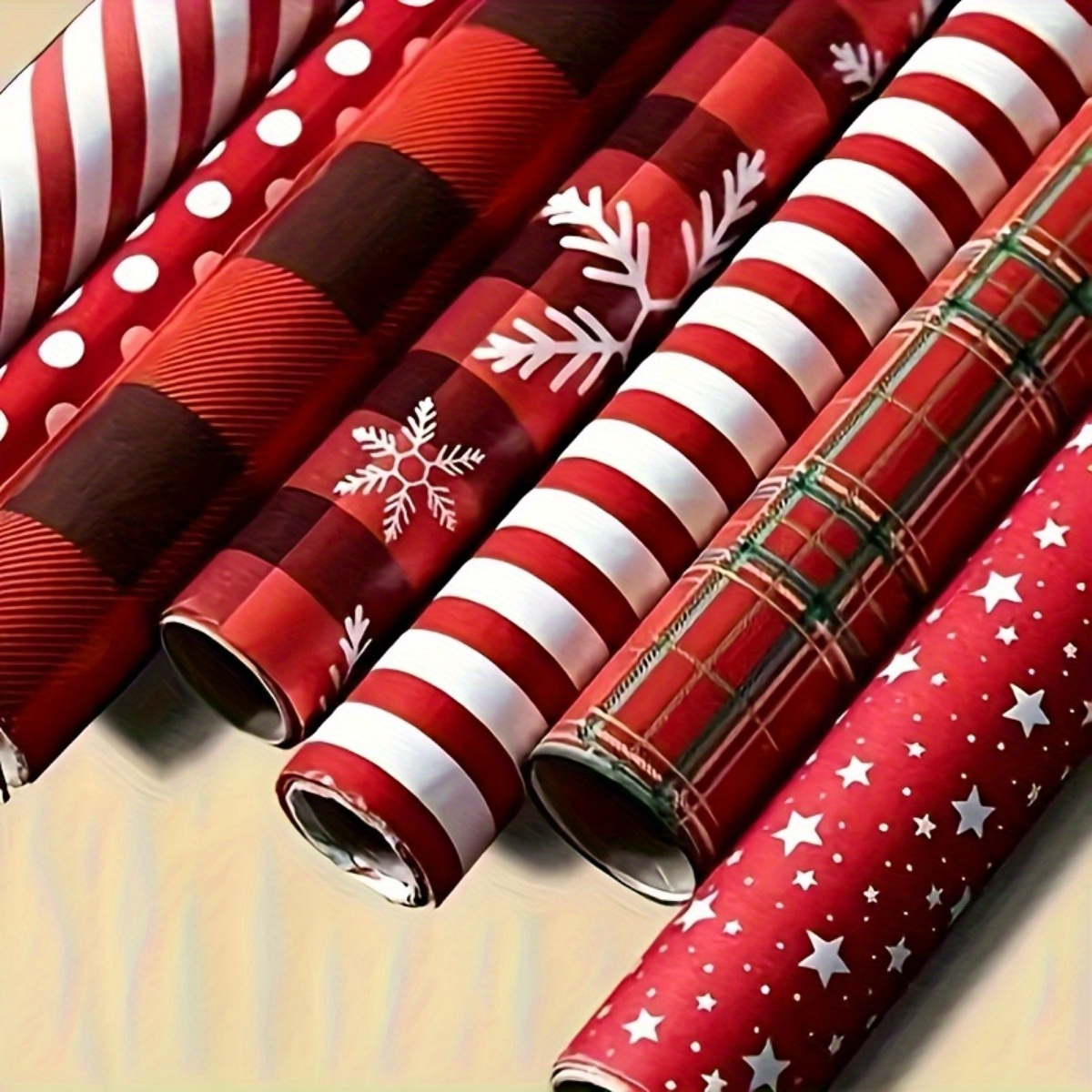 

6- Christmas Wrapping - Assorted Red , & , For , Weddings, 's & Presents