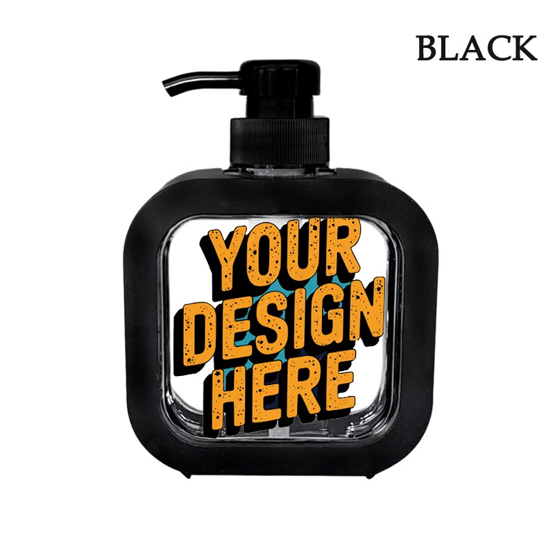 TEMU Customizable Plastic Soap Dispenser Suitable For Bathroom - Text/, Multiple Colors & , -standing Soap Dispenser, & Refill, Plastic Container For