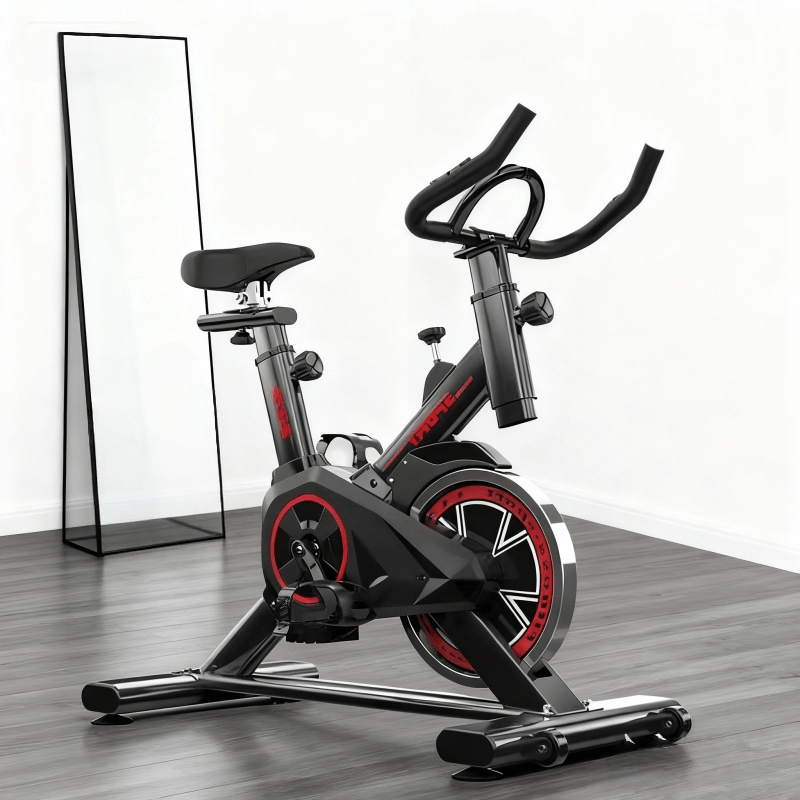 Silent Premium Spin Bike! Gift Edition, the Top -Burning Choice for Office Workers and Home Use: This Spin Bike Is an Incredibly Thoughtful Gift for Both Men and Women, an Essential Exercise Pedal Fitness Equipment for Office Workers! It Allows You