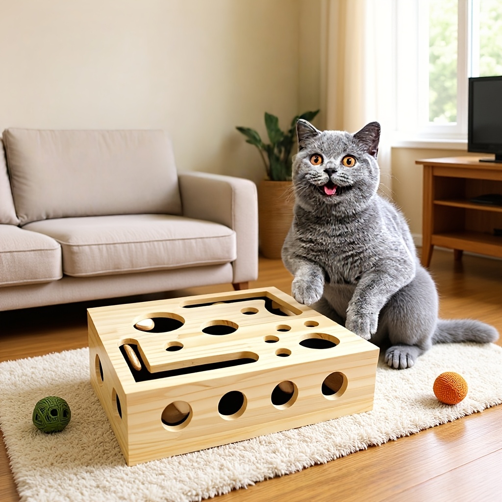interactive cat nail grinder scratcher toy with sandpaper surface nail trimmer replacement suitable for indoor cats scratching post for claw maintenance Product details 3