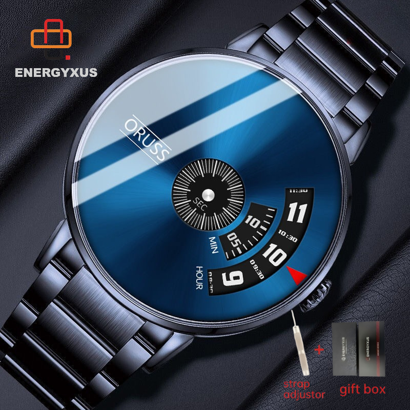 TEMU Fashion Men's Watch Men's Watch Elegant Men's Watch Stainless Steel Strap Durable Men's Chronograph Watch Men's Exquisite Watch Men's Clock