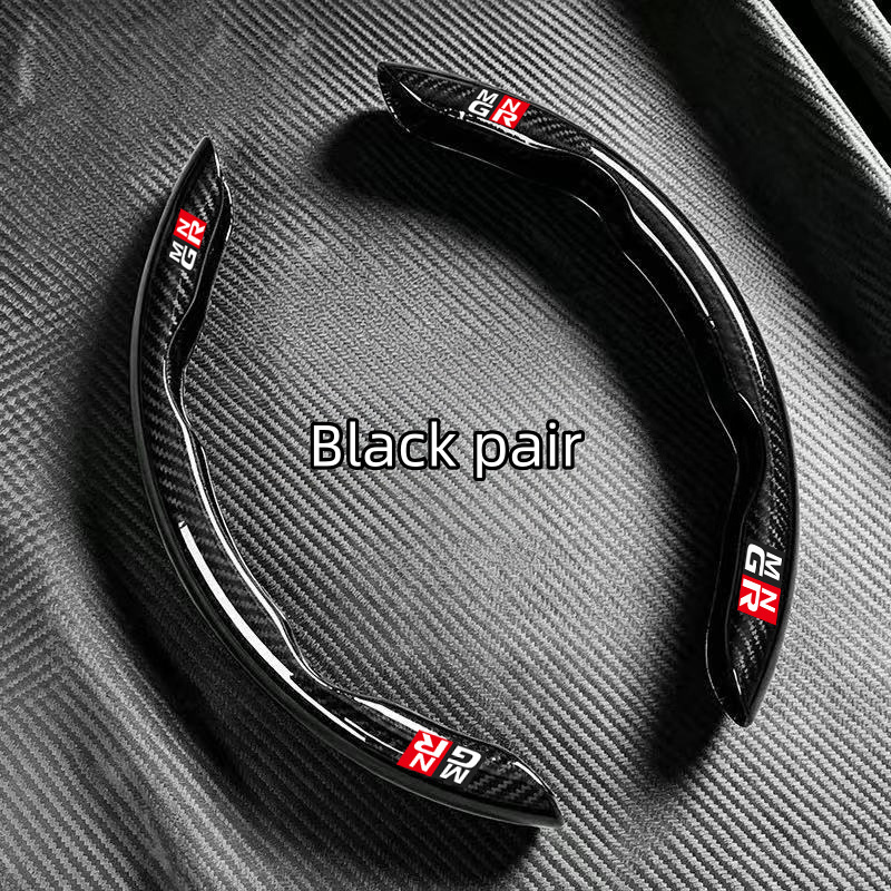 TEMU 2pcs Carbon Fiber Texture Steering Wheel Covers Fit For Camry Rav4 Land Cruiser Sienna Hilux Cruiser Universal Non-slip Wear-resistant