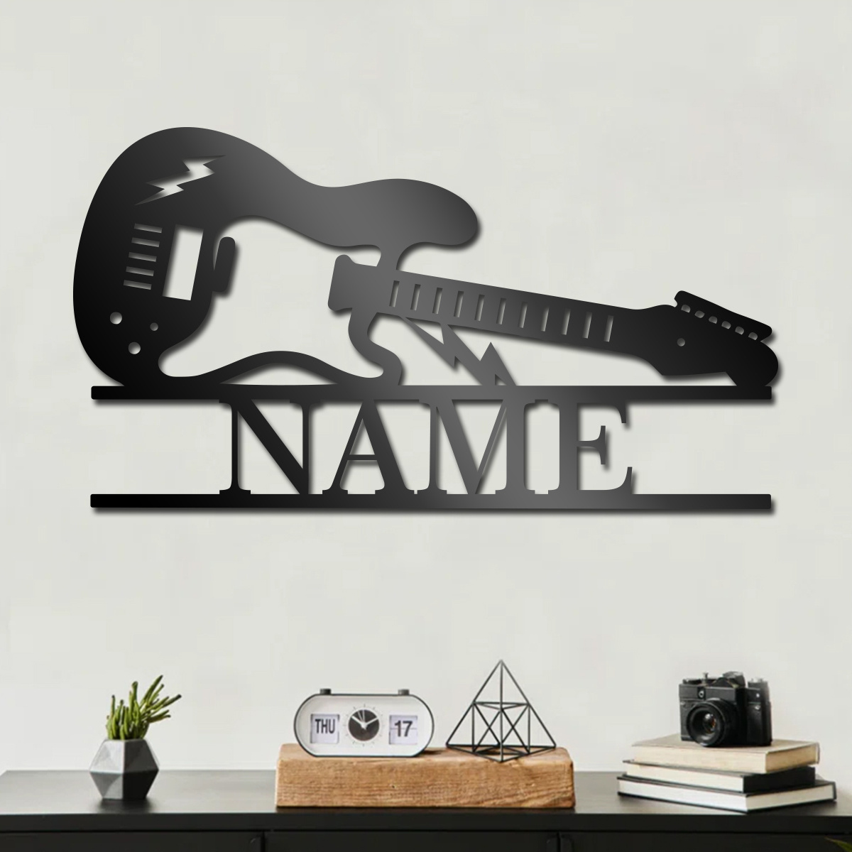 

Guitar Metal - Personalized Iron Decor For , , And