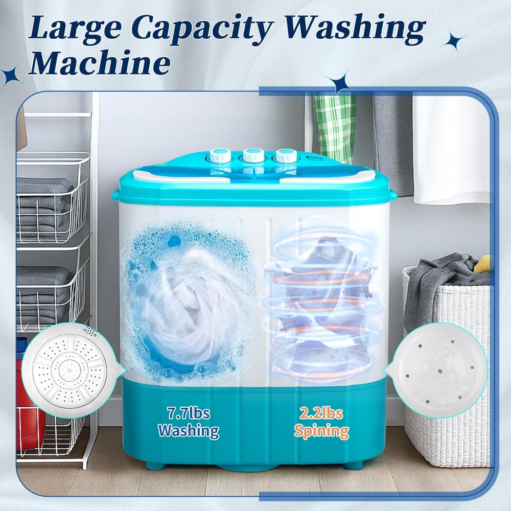 portable washing machine washer dryer Temu