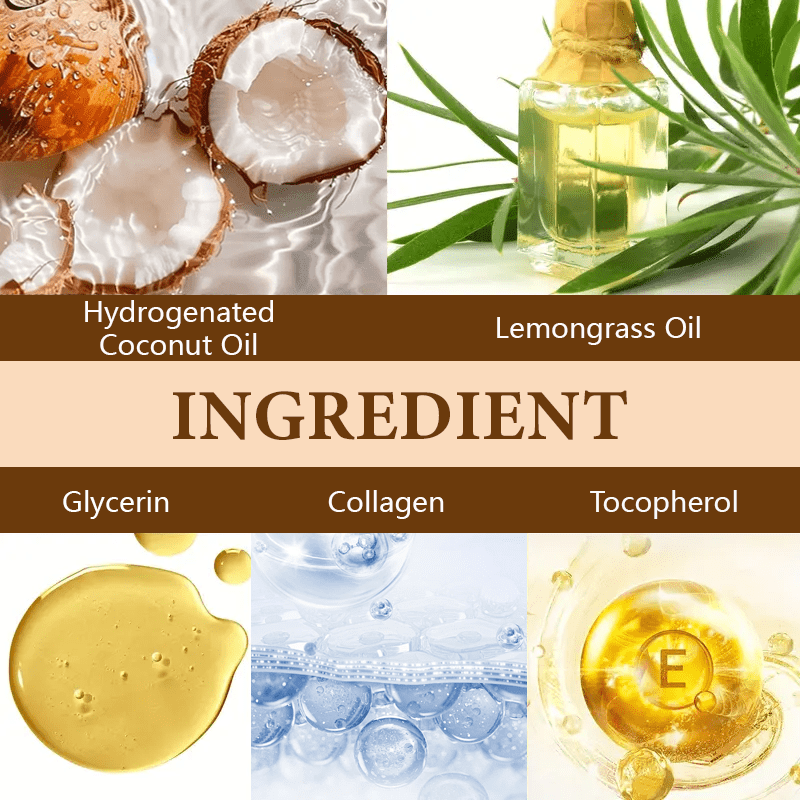 Coconut Moisture Massage Oil - Moisturizing And Hydrating, Smooth And Creamy Light Beige, Suitable for Diffusers And Humidifiers, Long-Lasting Fragrance, Suitable for Face, Body Relaxation, Massage And Light Beige And Hair Care