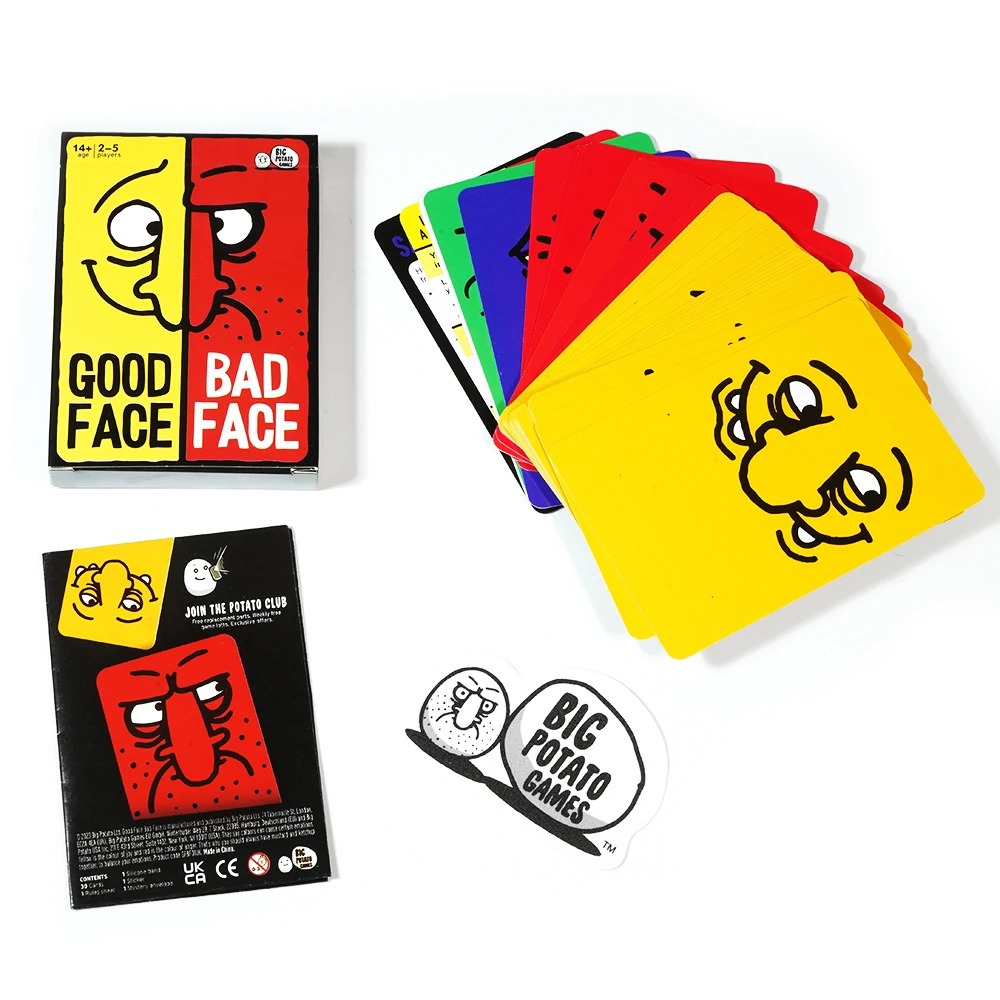 

1pc Bad Game - Humorous Game, Paper Material, Ideal For Family And Holiday Gatherings