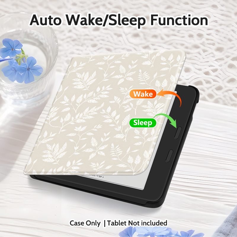 TEMU 1pc Multicolor Pattern Painted Cover, , Compatible With -inch Colour/bw E-reader. Libra Colour/ Libra 2 7.0-inch E-reader And Reader Cases In