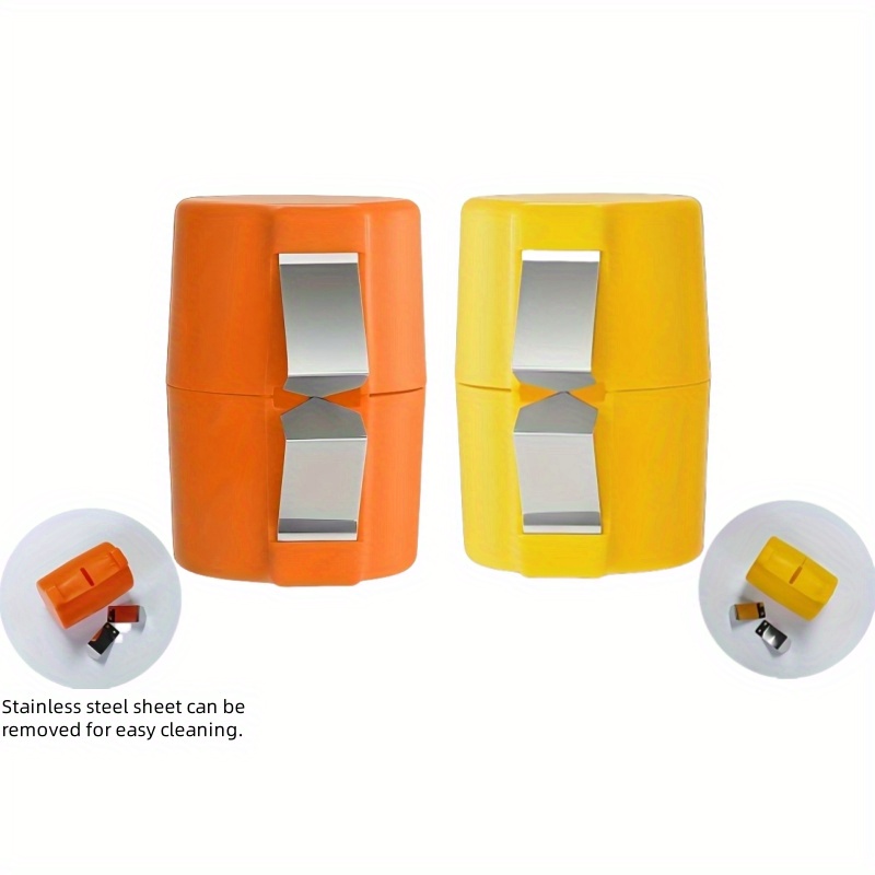 TEMU 2pcs High-quality Food-grade Portable Peeler, Separator, Eggshell Cracker, Egg Beater, Egg White Separator, Kitchen Egg Opener, Suitable For And