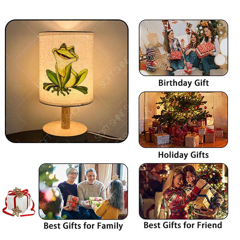 Printed USB-Powered LED Table Lamp for Home & Office Decor