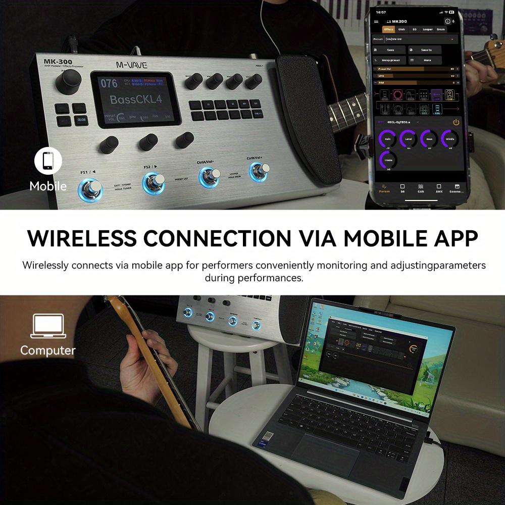mk 300 guitar multi effects processor ann network - Temu