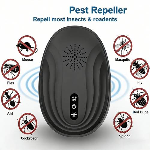 ai technology rat repellent home insect alarm no dead angle rat repellent suitable for home and commercial multi scene technology insect repellent usb power supply suitable for warehouse using technology