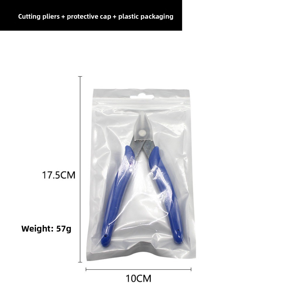 TEMU Tronchese elettronico industriale 170 - Pinza per pelle in acciaio al per manicure - in plastica PVC, lama affilata a , acciaio al carbonio #65