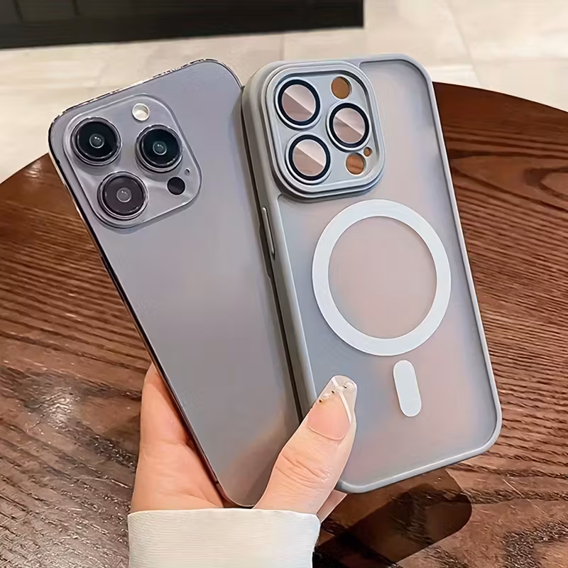 magical luxury matte translucent shockproof case compatible with iphone 16 15 14 13 12 11 pro max 16e wireless charging cover dropresistant cover shockproof phone case stylish phone scratchresistant cover phone shell protective cover smartphone owners tech enthusiasts Product details 4